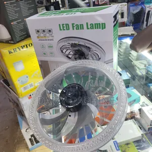 Led Fan Lamp With Remote 34w