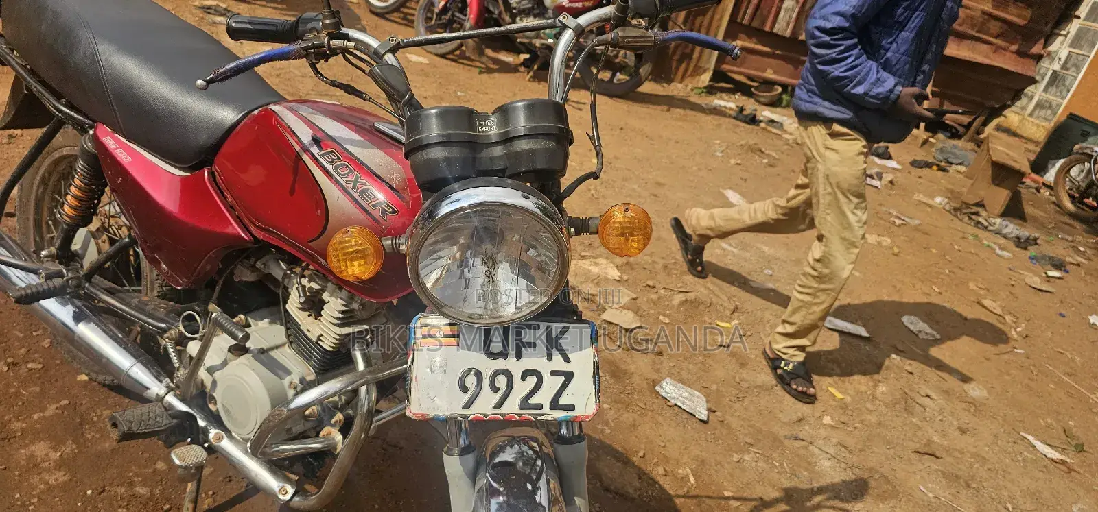 Bajaj Boxer 2023 Red