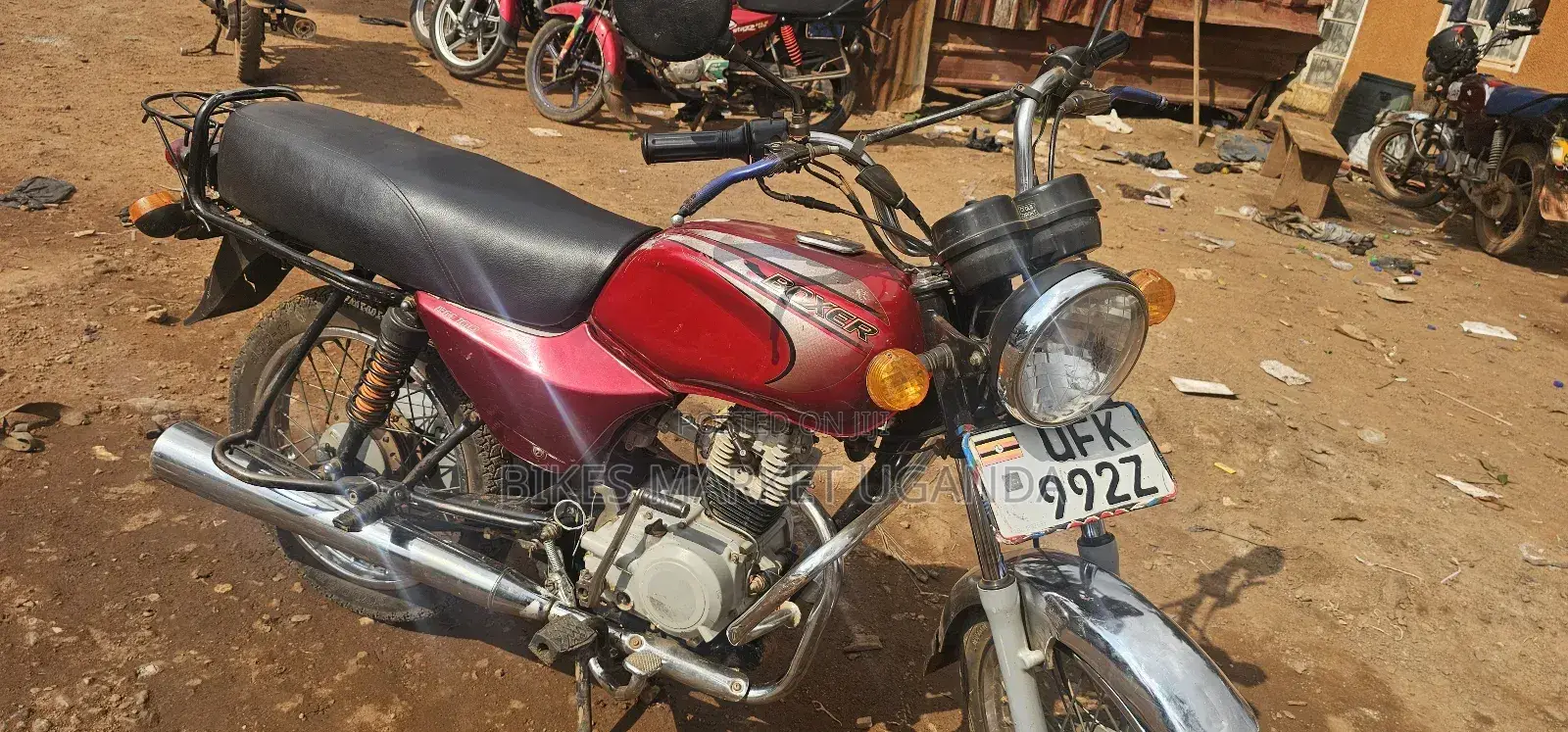 Bajaj Boxer 2023 Red