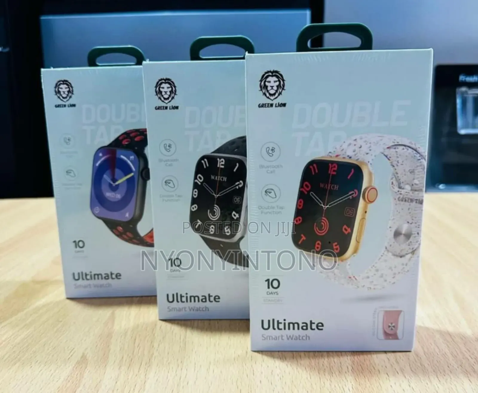 Green Lion Ultimate Smart Watch,Bluetooth, Blood Oxygen
