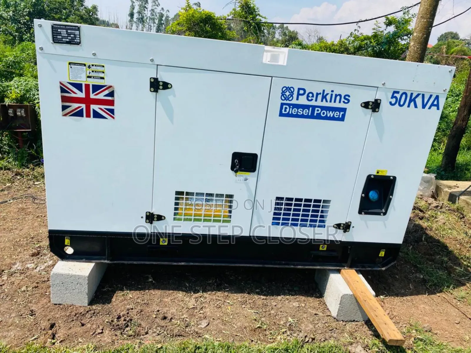 50kva Super Silent Generator Perkins Uk Made 50 Kilowatages