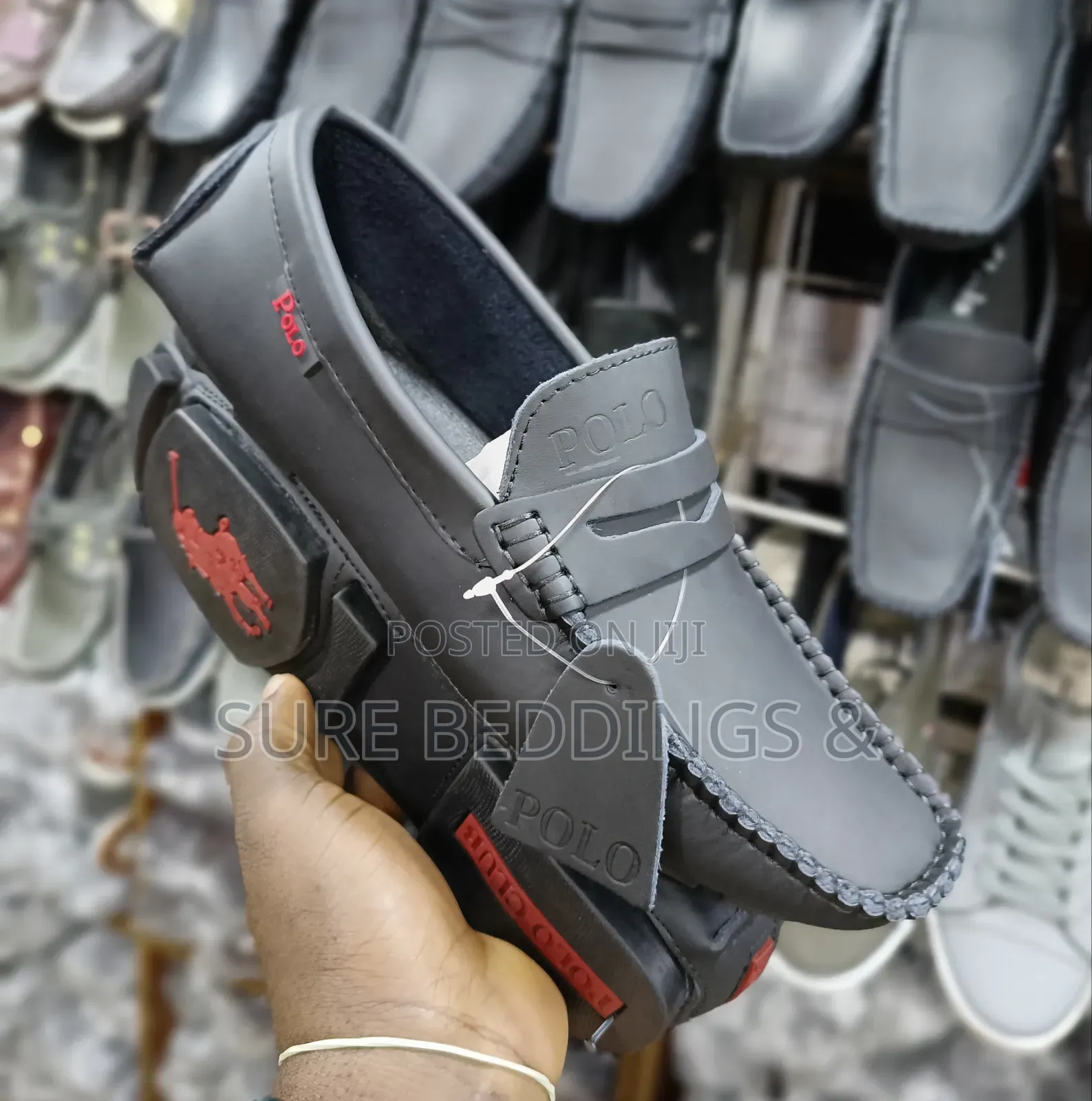 Black Polo Sneakers