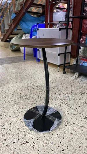 Round Coffee Table, Side, Sofa Table, Wooden Coffee Table