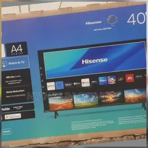 40inches Hisense Smart Tv Set.