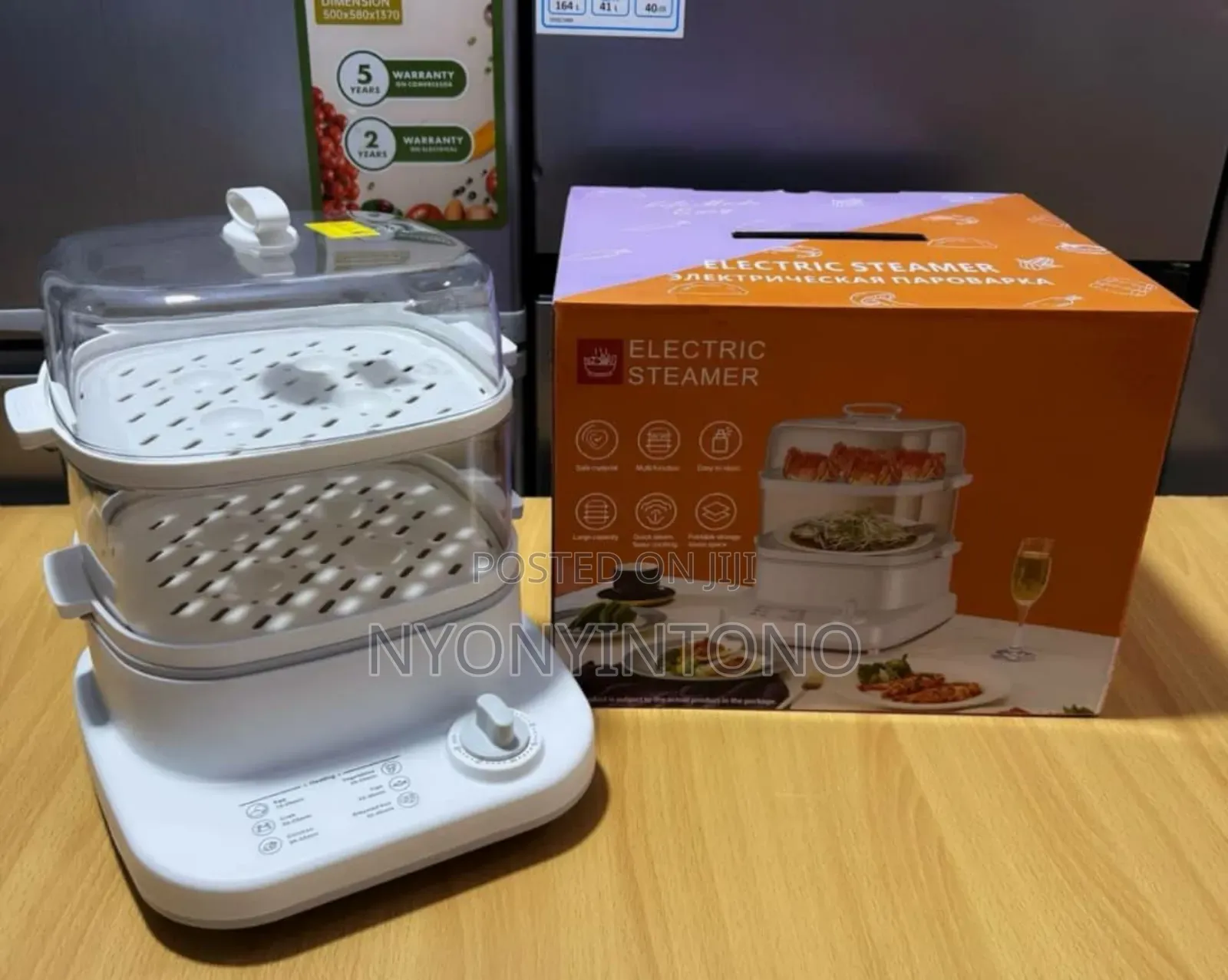 High-Quality Electric Multi-Functional Food Steamer