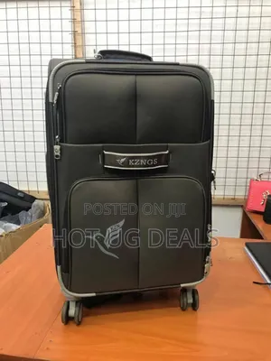 Kzngs Large Size Suitcase With Cloth Material, Five Wheels