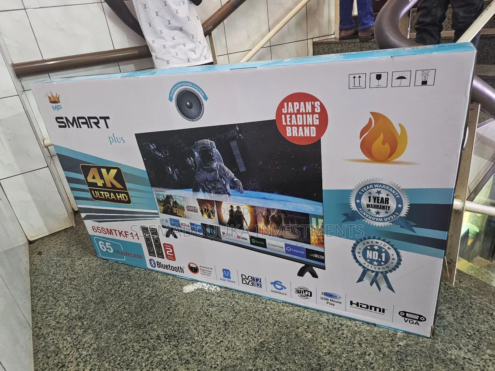 Smart Plus 65inches Smart Tv