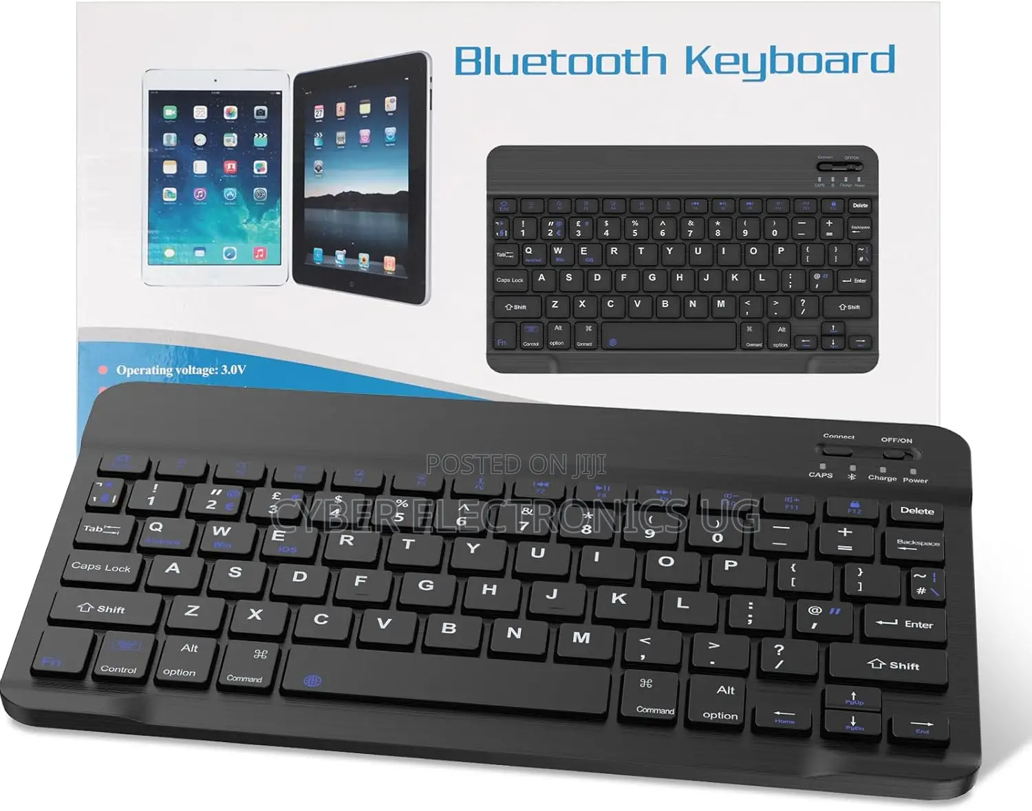 Ultra Slim Bluetooth Keyboard Portable Mini Wireless