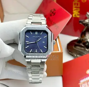Classic Patek Philippe Cubitus Navy Blue Face in Stock
