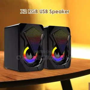 Multimedia Speaker With Aux Usb Powered And Volume Control
