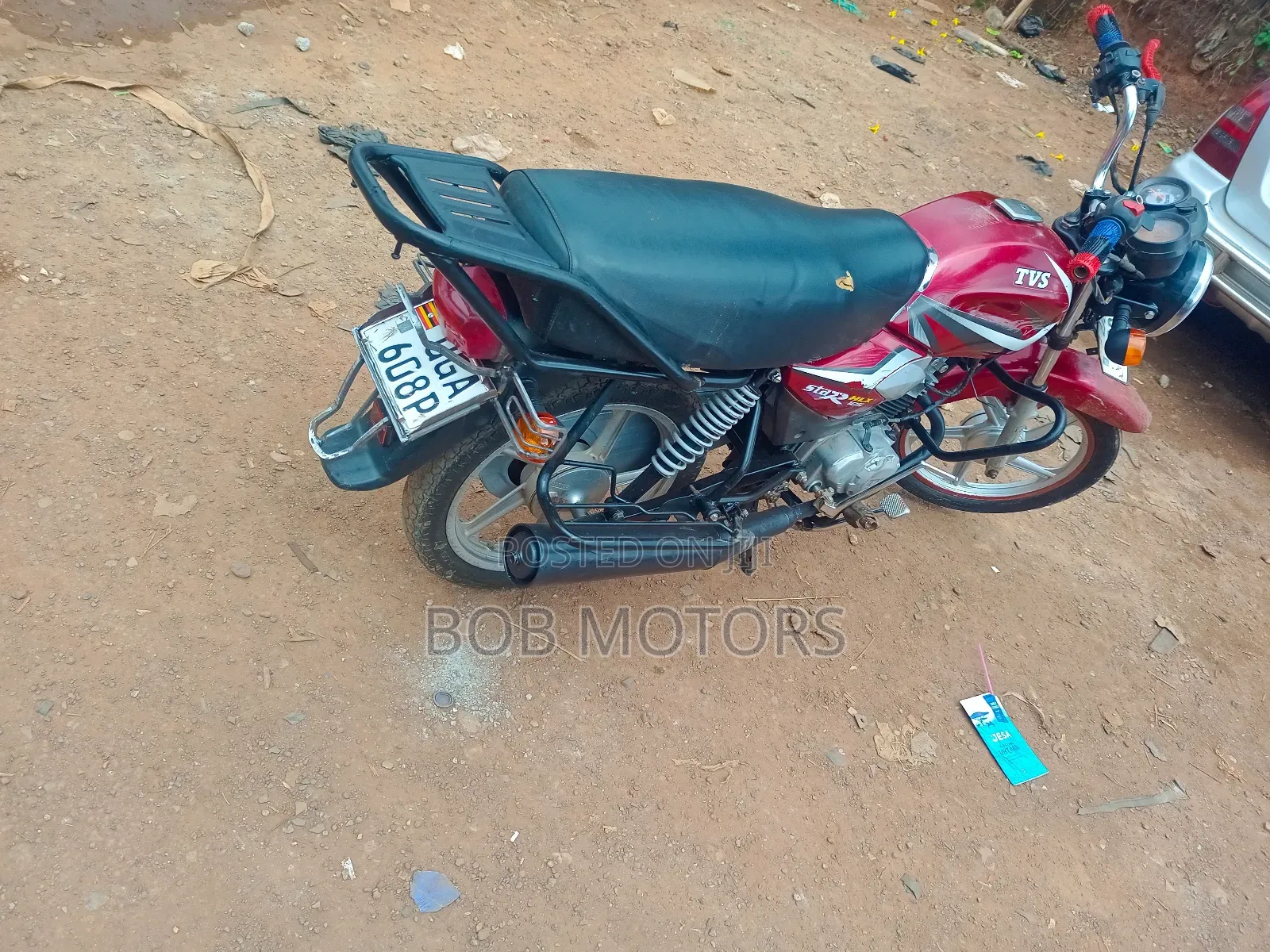 TVS HLX 125 2023 Red