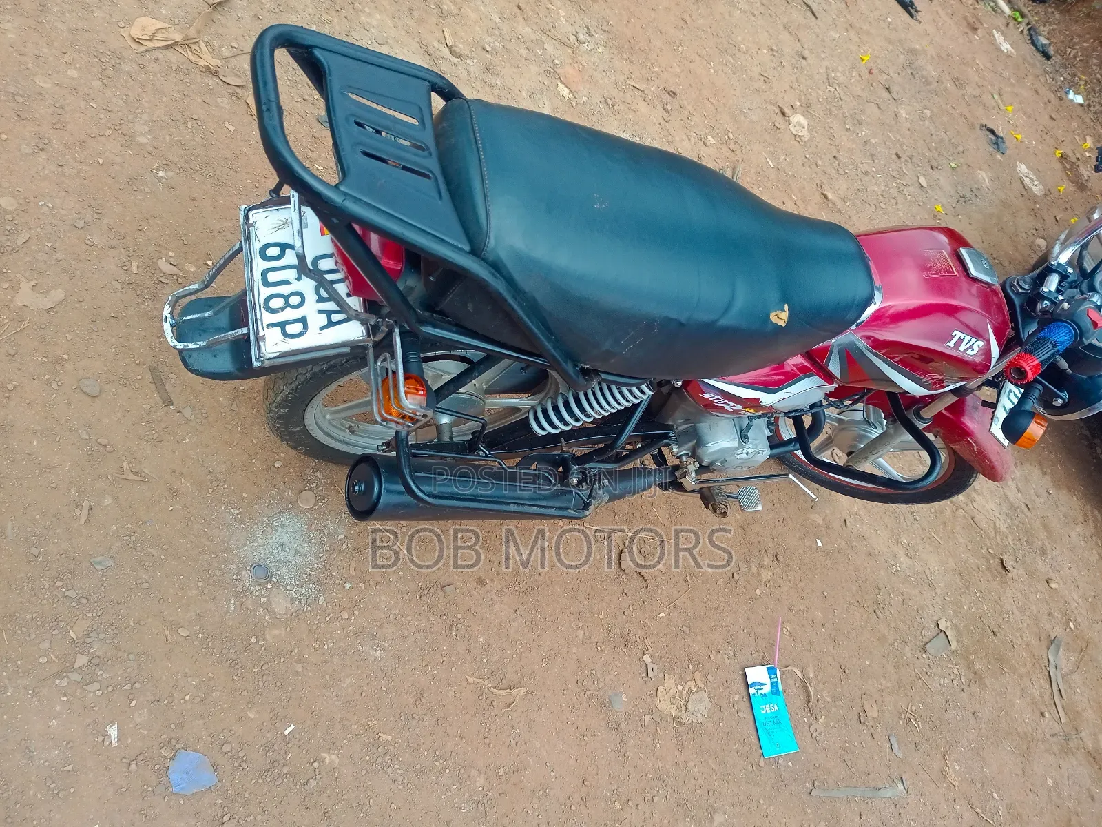 TVS HLX 125 2023 Red