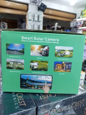 Solar Two Screens Camera Outdoor Solar