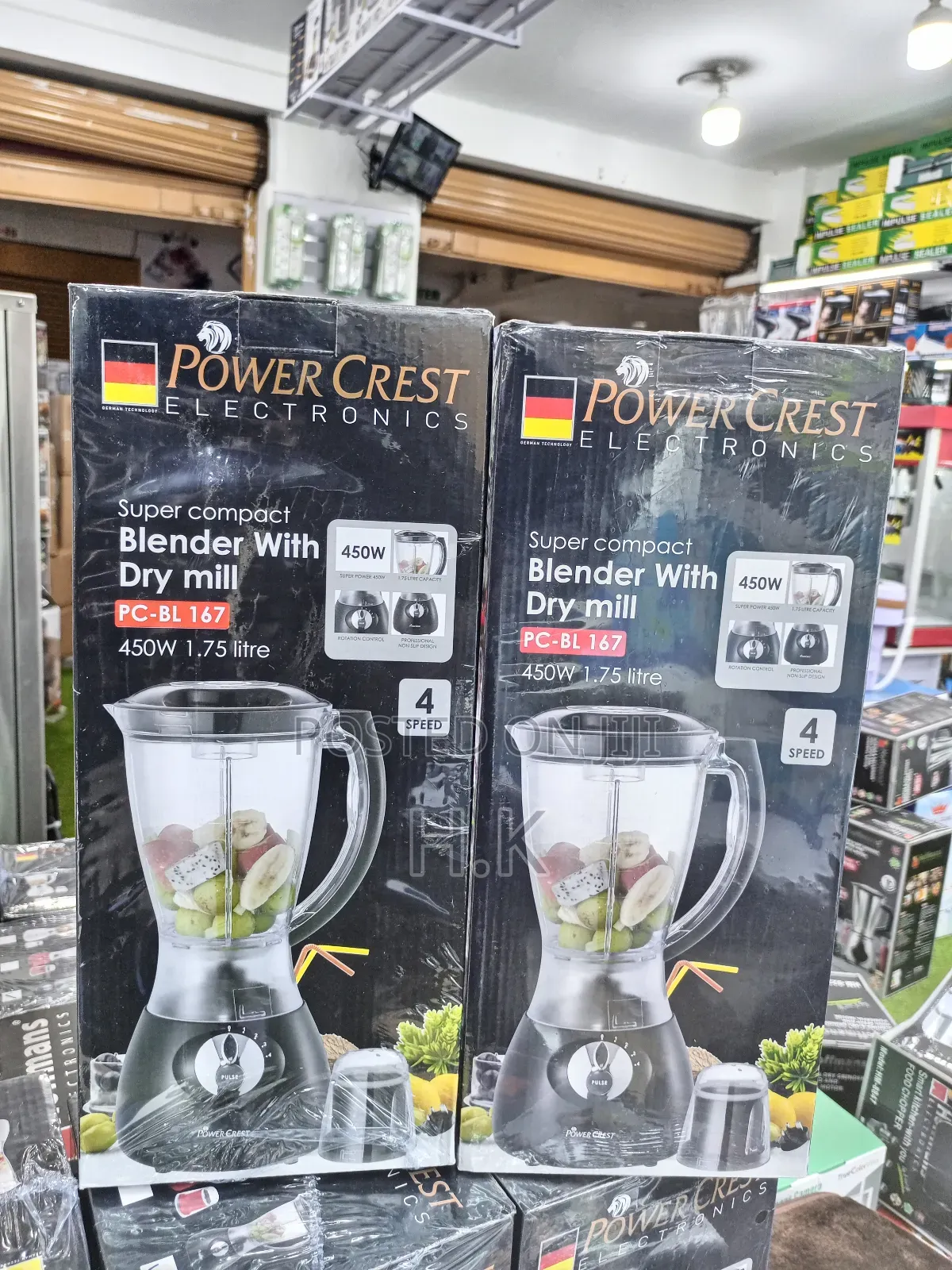Power Crest Electronics Super Compact Blender