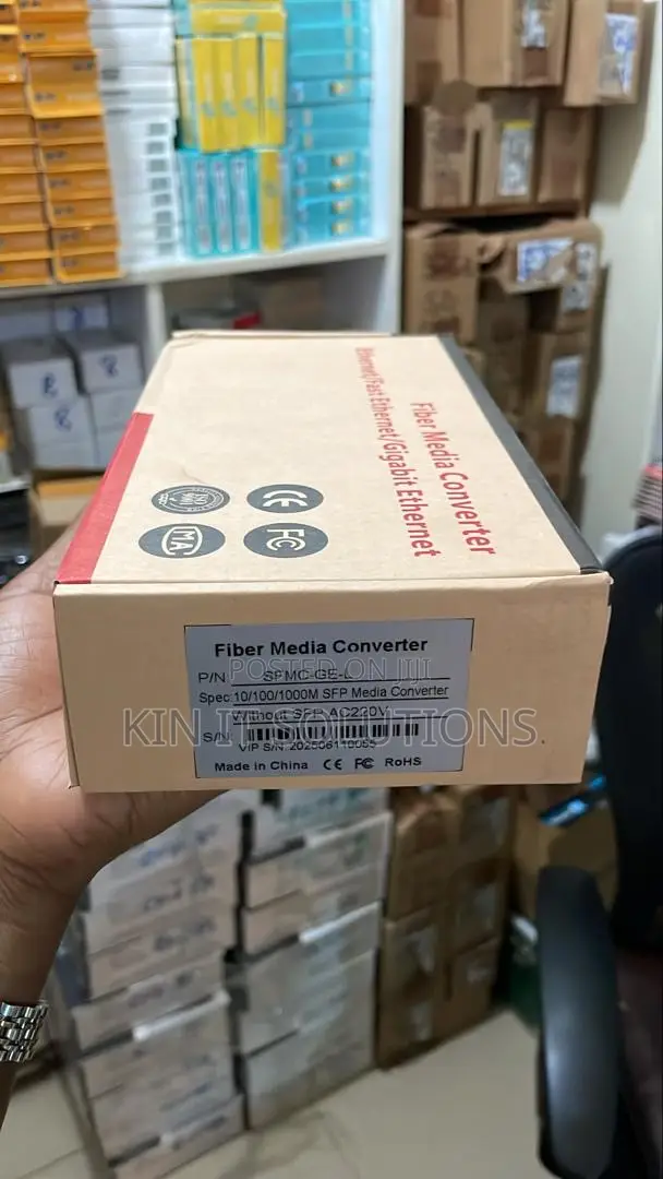 Fiber Media Converter With Sfp.