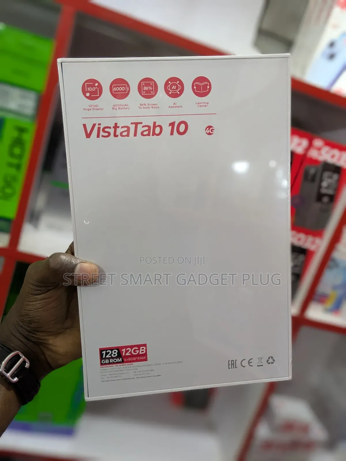 New Itel VistaTab 10 mini 128 GB Black