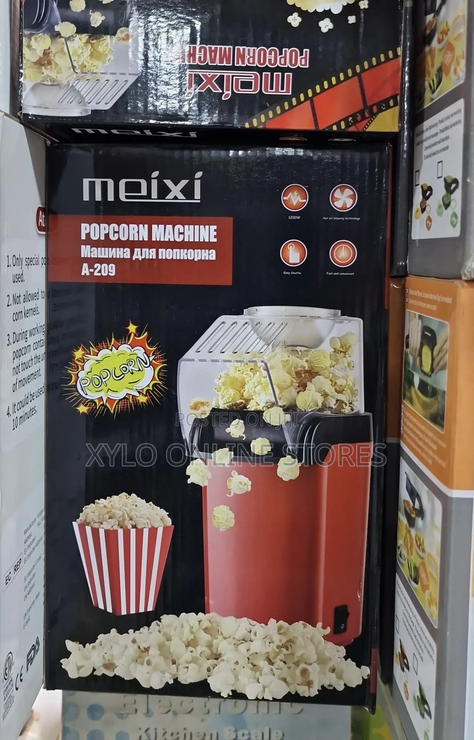 Electric Popcorn Machine