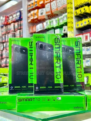 New Infinix Smart 10 Plus 128 GB Black