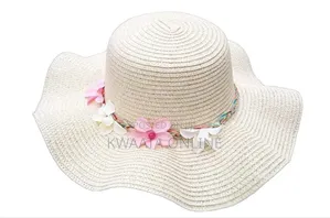 Womens Sun Straw Hat Wide Brim Summer Hat Foldable