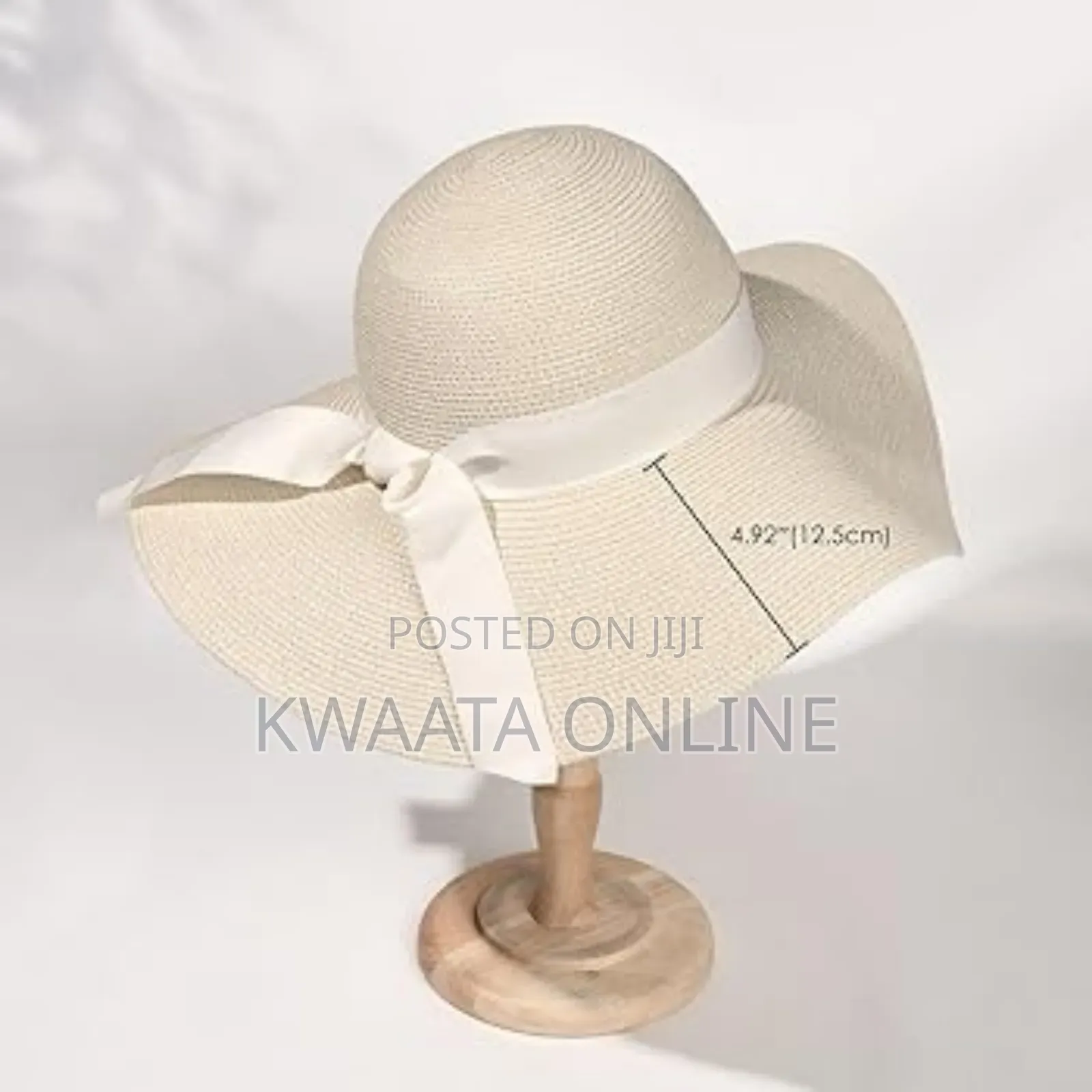 Womens Sun Straw Hat Wide Brim Summer Hat Foldable