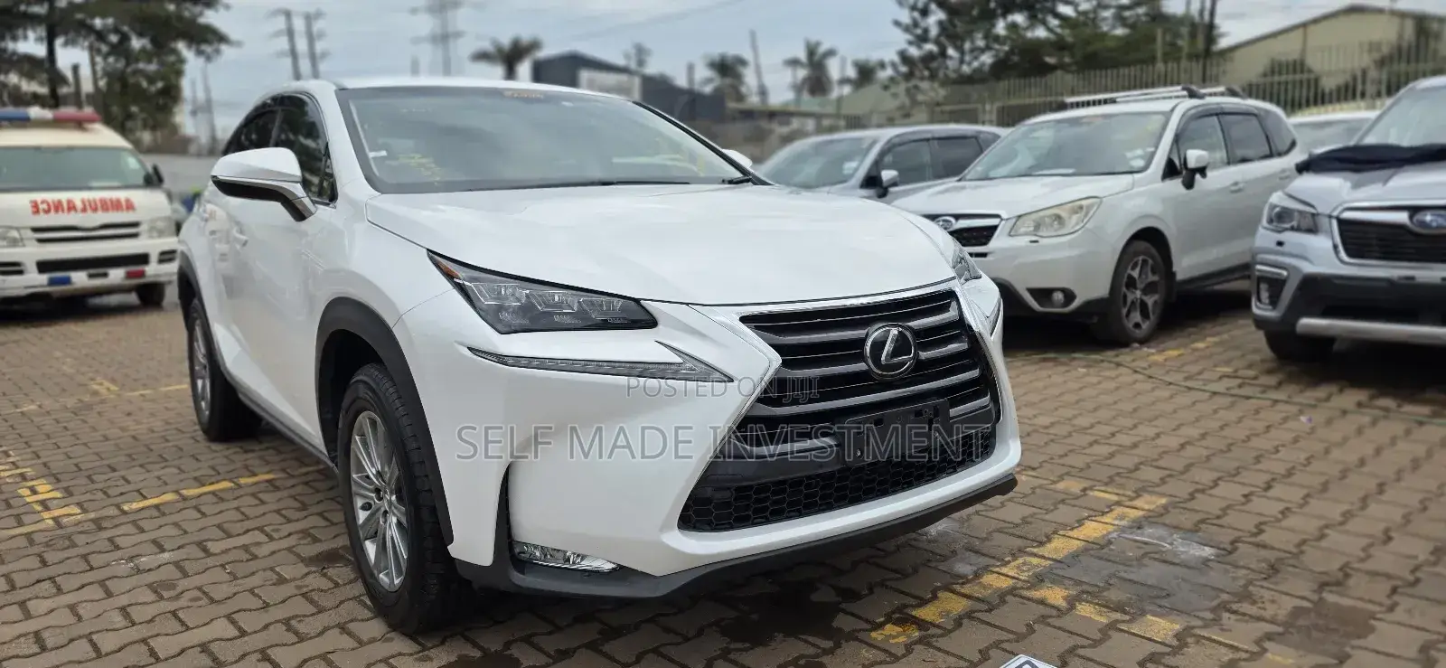 Lexus NX 2017 White