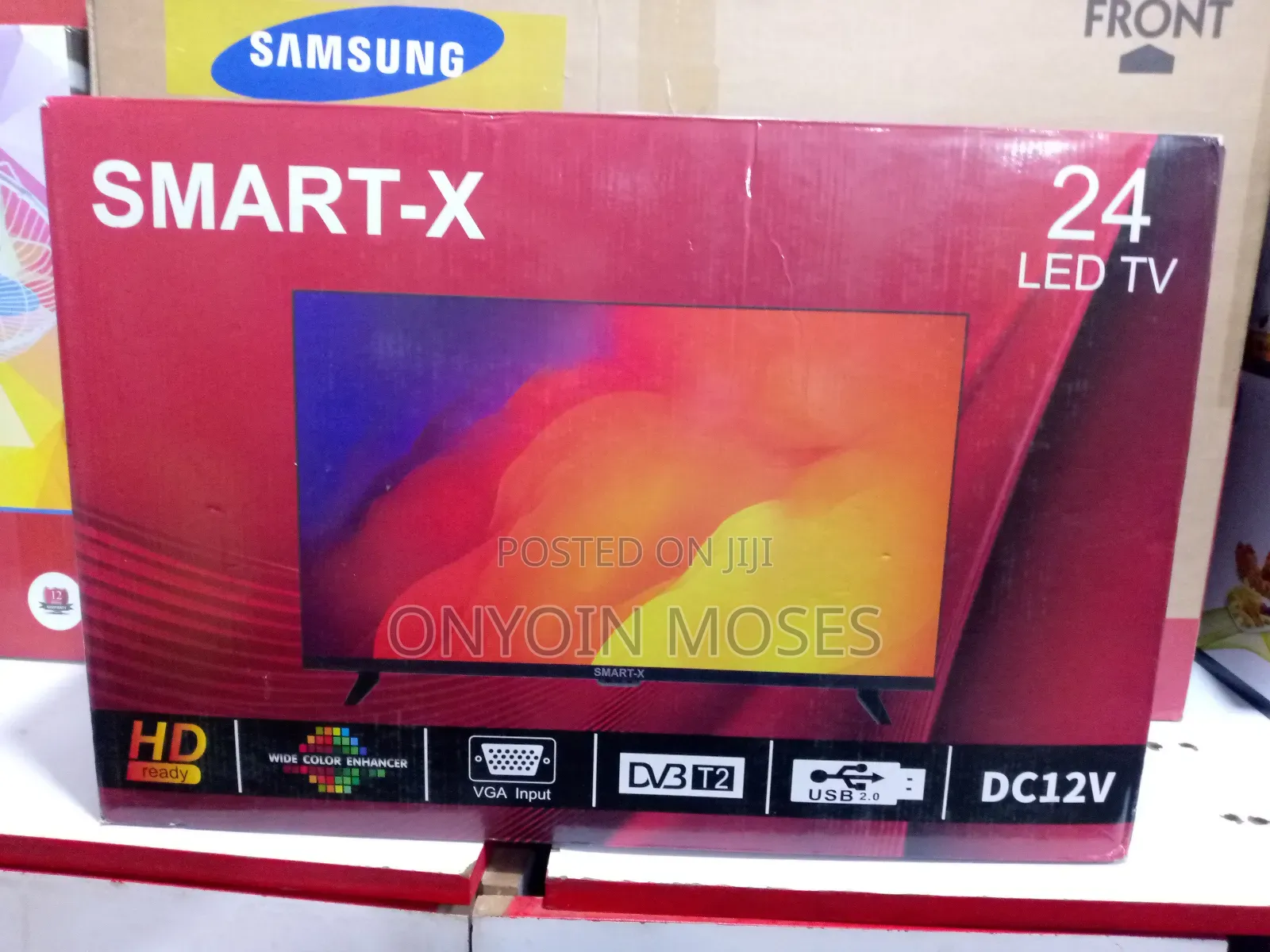 Smart-X 24" Digital Flat Screen Frameless Tv