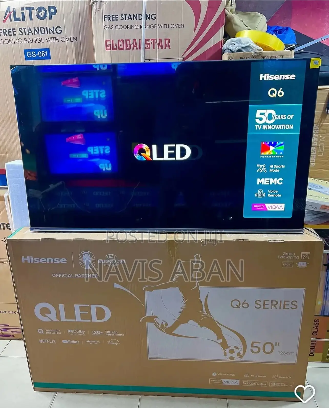 Hisense 50 Inches Qled 4k Hdr