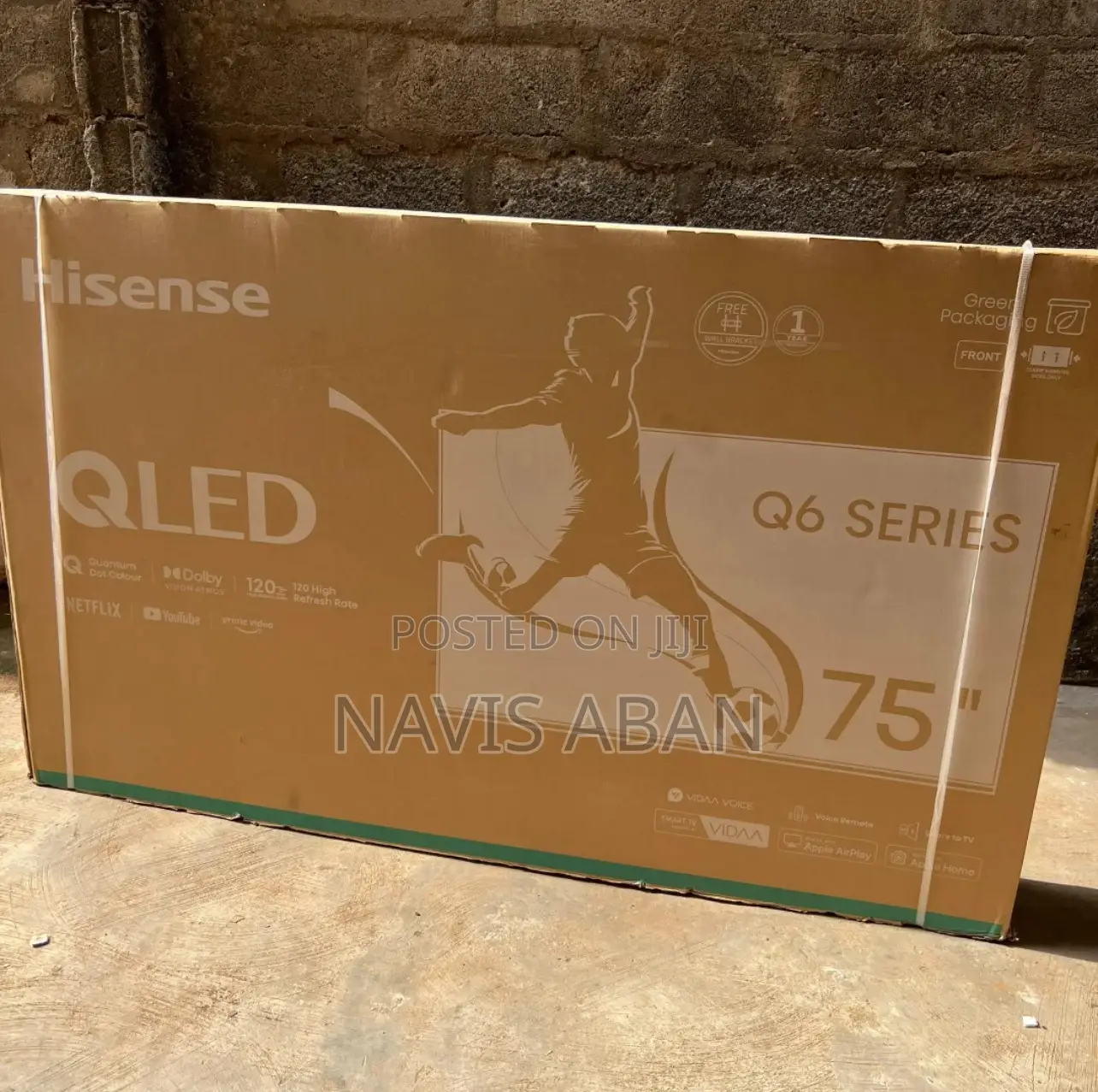 Hisense 75 Inches Smart Qled 4k Uhd