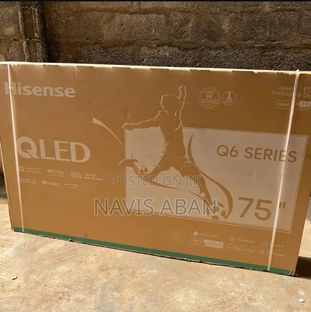 Hisense 75 Inches Smart Qled 4k Uhd