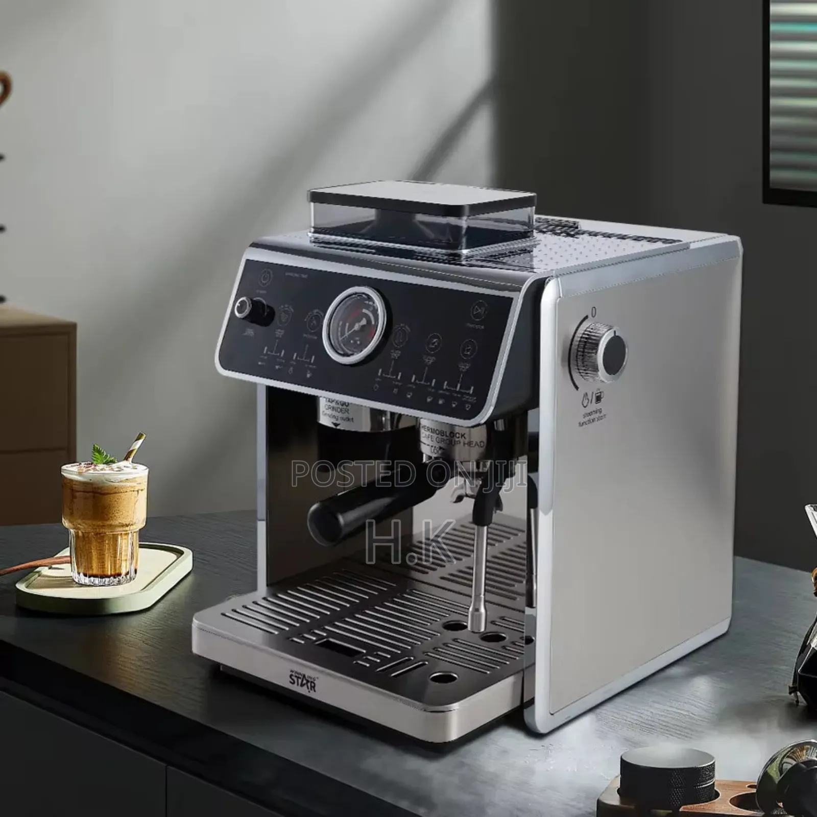 Winning Star St-9714 Multifunctional Espresso Machine.