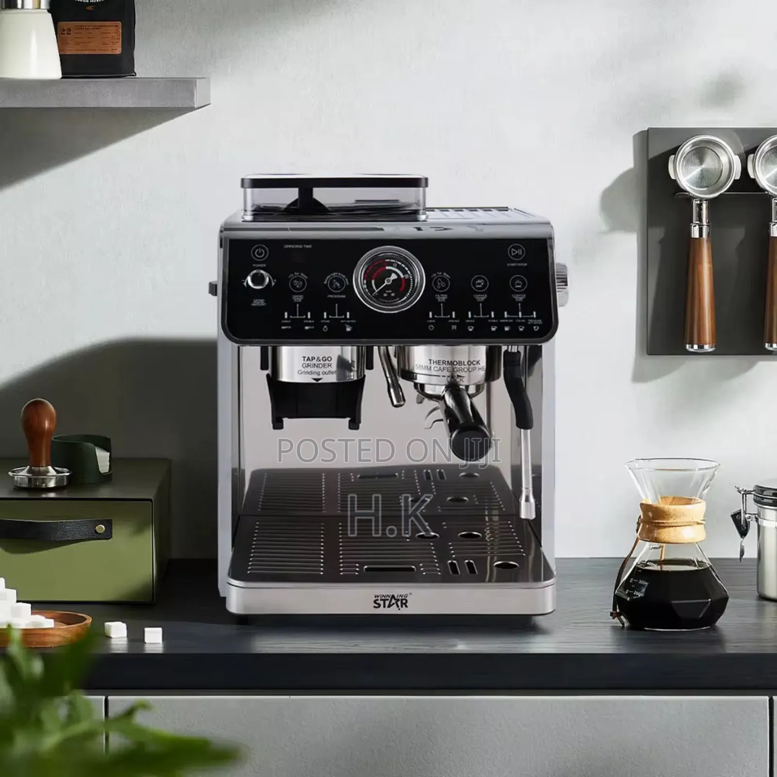 Winning Star St-9714 Multifunctional Espresso Machine.