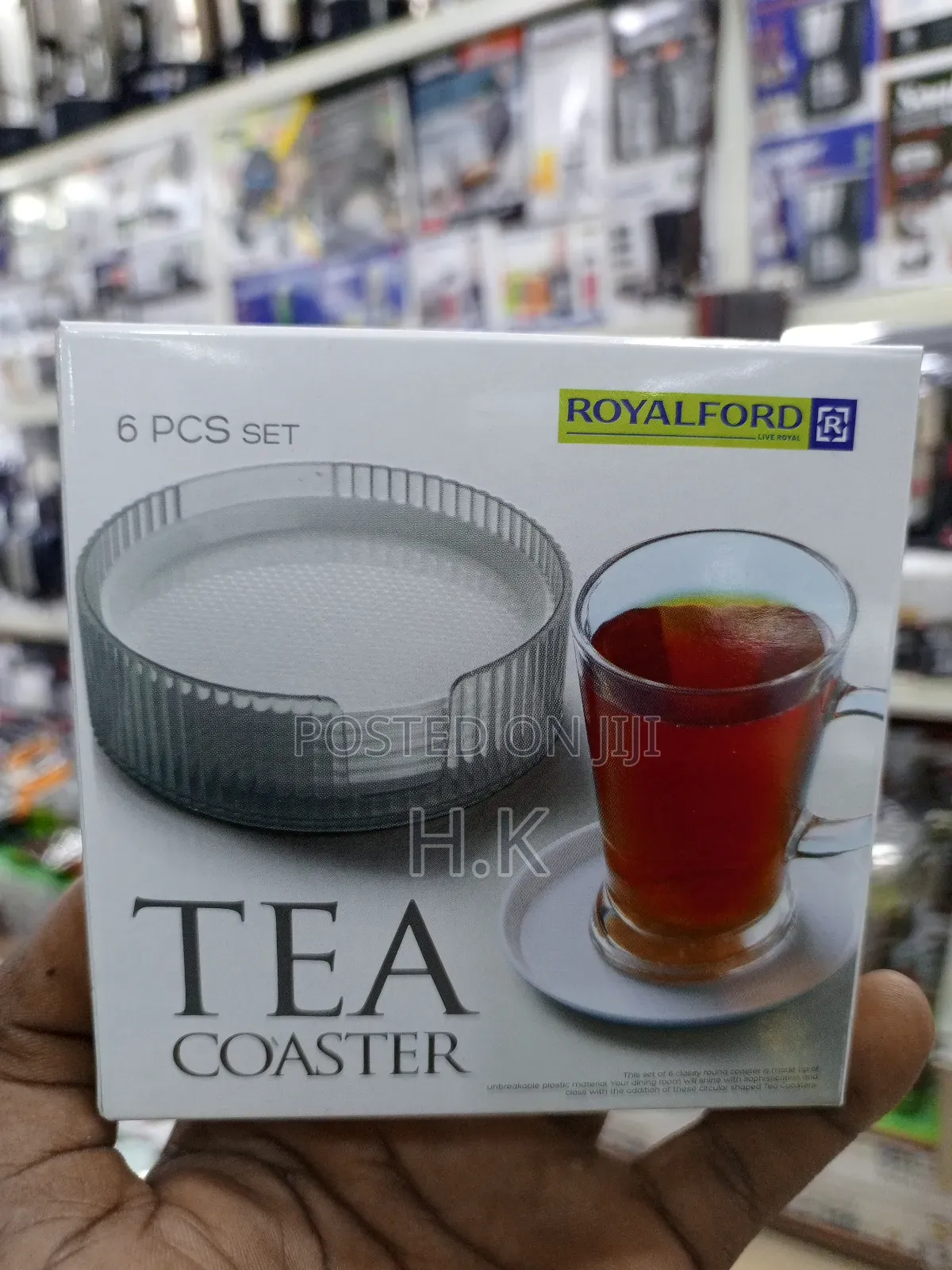 Royalford Tea Coaster Set.
