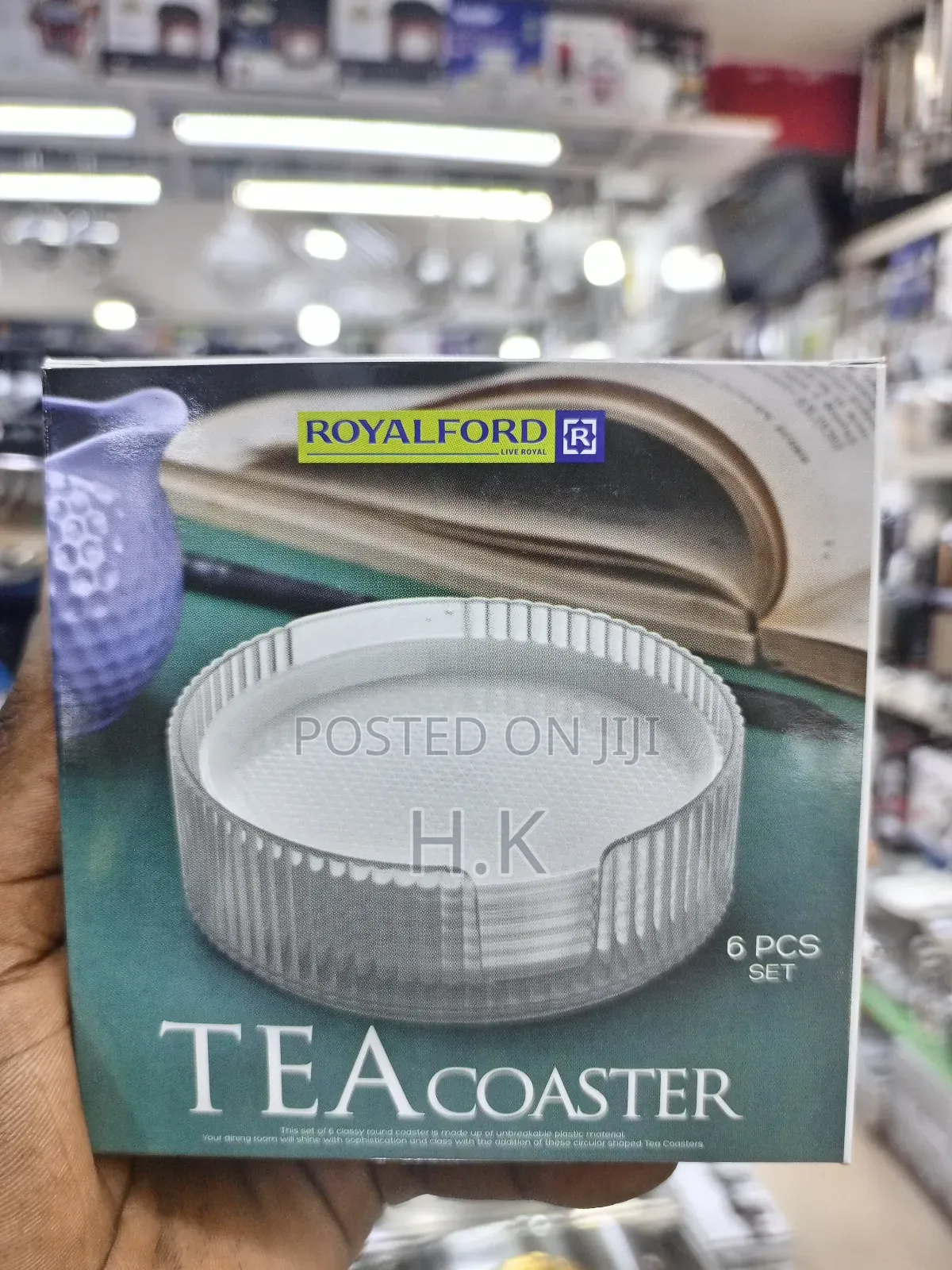 Royalford Tea Coaster Set.