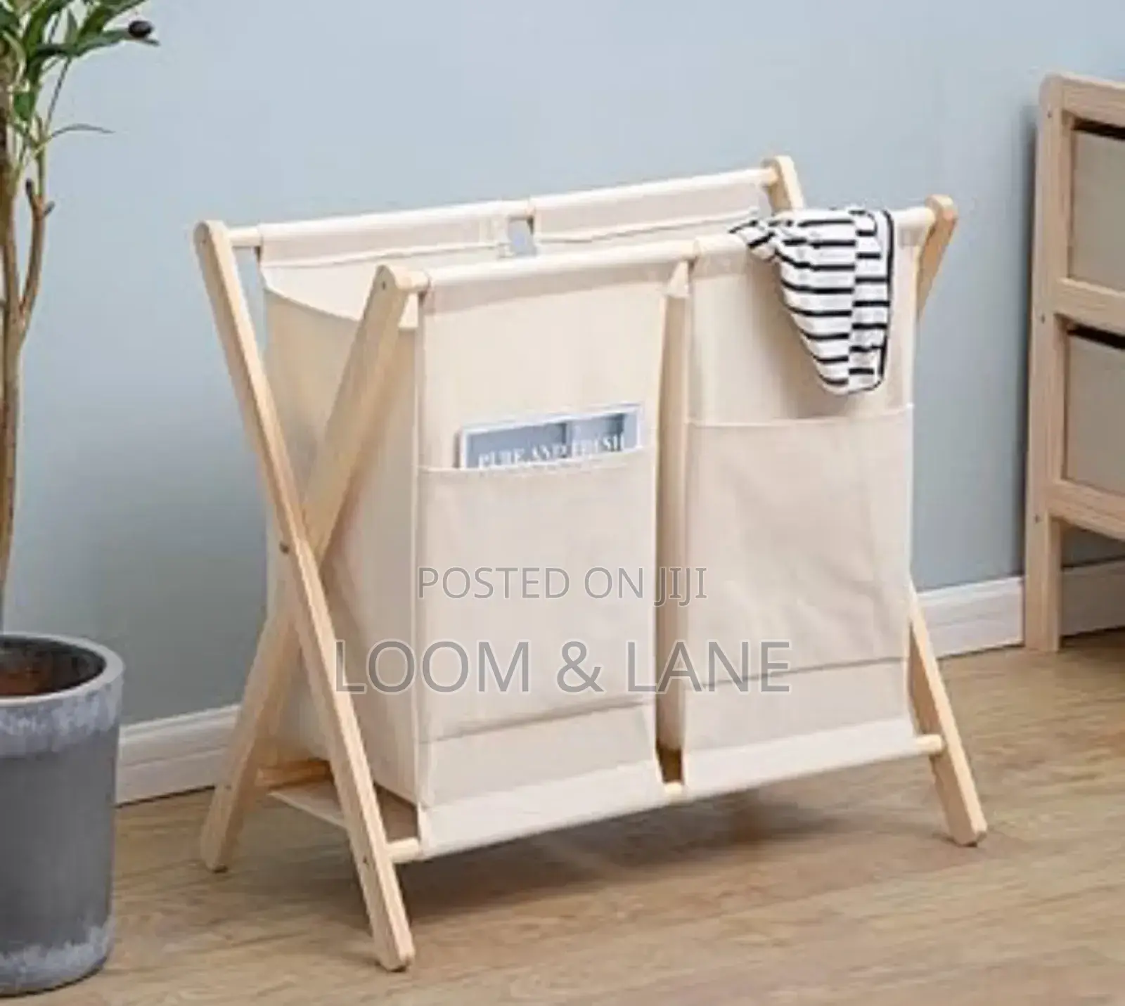 Mobile Folding Storage Basket