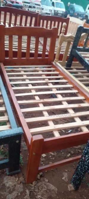 Mahogany Coloured 3x6 Bed