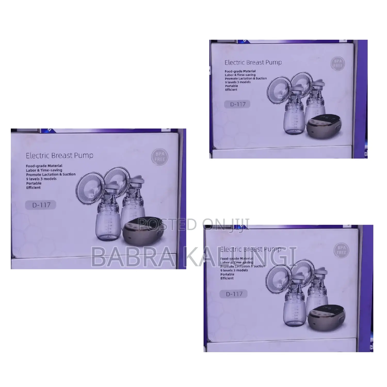 Rechargeable Electric Double Breast Pump