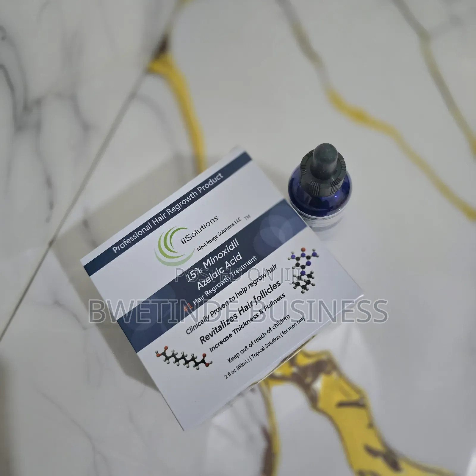 15% Minoxidil Azelaic Acid Solution 2 Bottles