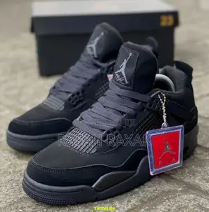 Original Black Cat Air Jordan 4 Retro Sneakers