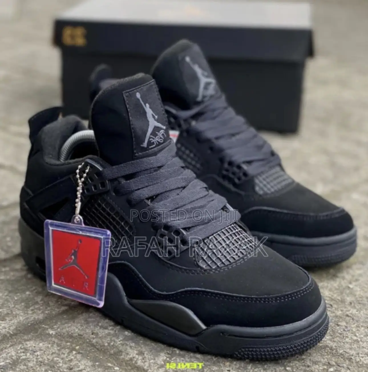 Original Black Cat Air Jordan 4 Retro Sneakers