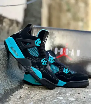 Nike Air Jordan 4 Retro “Tiffany Thunder Blue” Sneakers
