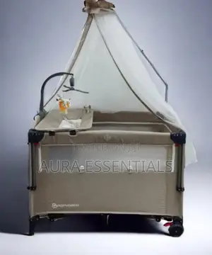 Portable Foldable, and Multifunctional Baby Crib and Plaype