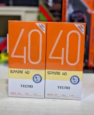 New Tecno Spark 40 128 GB Black