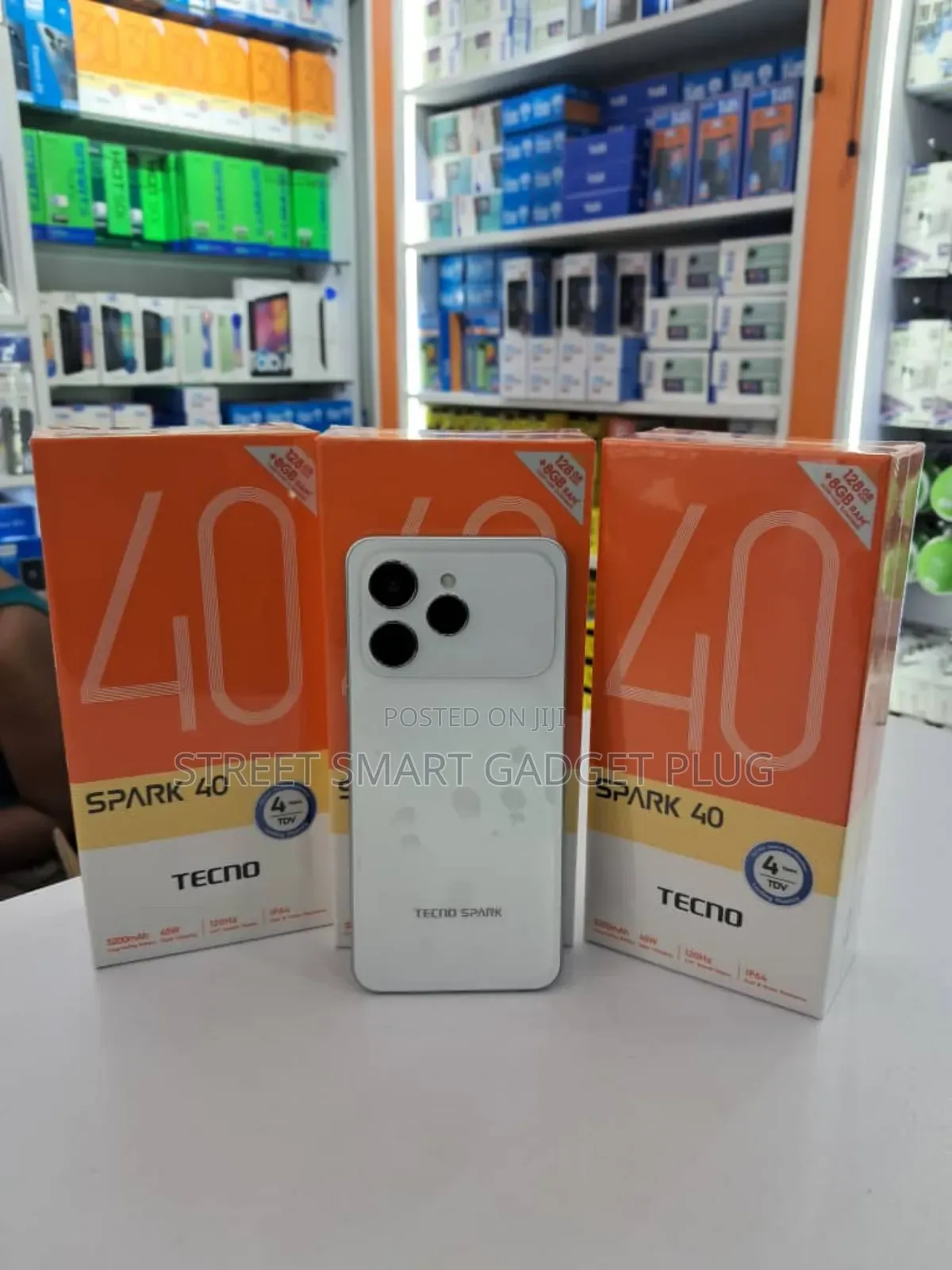 New Tecno Spark 40 128 GB Black