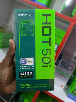 New Infinix Hot 50i 128 GB Gold