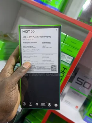 New Infinix Hot 50i 128 GB Gold