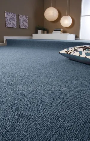 Wall to Wall Navy Blue Wollen Carpets