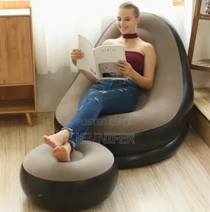 Intex Pressure Sofa Set With Footrest Air Sofa Chair