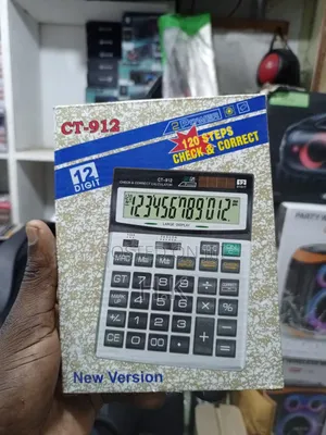 Ct-912 12-Digit Check Correct Desktop Calculator.