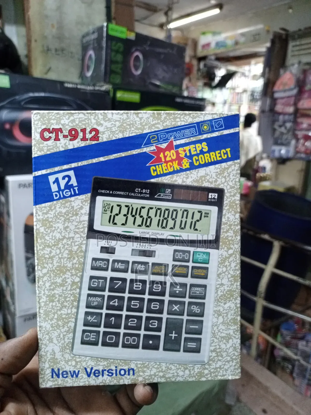 Ct-912 12-Digit Check Correct Desktop Calculator.