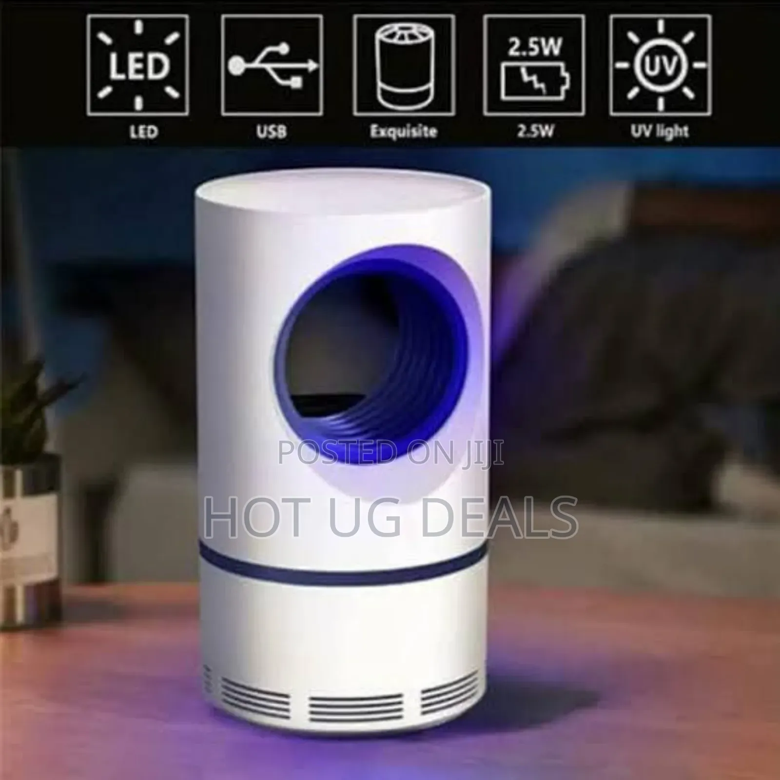 Usb-powered Mosquito Killer Lamp - White